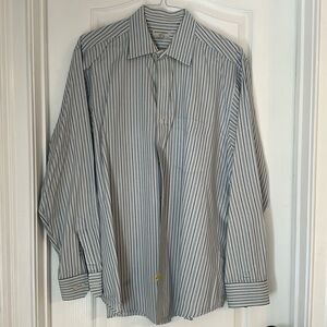 BANANA REPUBLIC Button Down Shirt Mens 17-17.5 XL